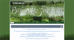Desktop Screenshot of brooksidefisheries.co.uk
