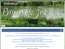 Tablet Screenshot of brooksidefisheries.co.uk